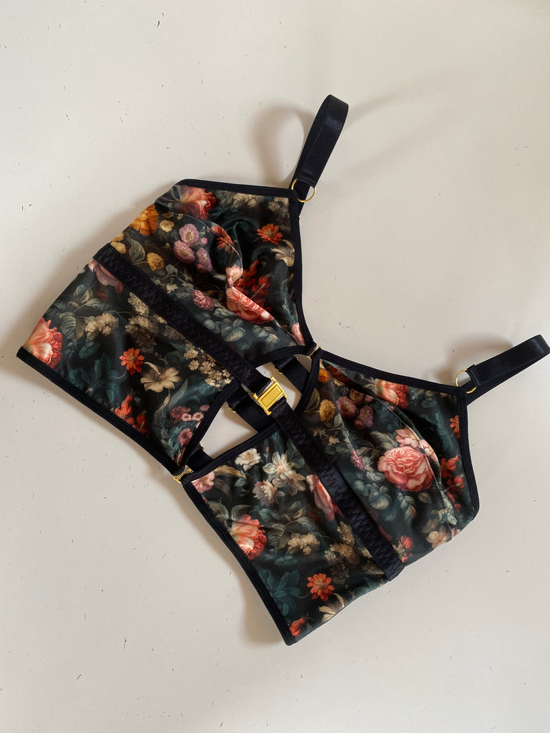 Nyx Longline - Prints - Lingerie Set (undies options available)