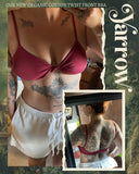 Yarrow Bra - Organic Cotton Jersey (colour and undies options available)