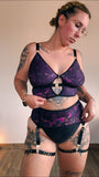 Nyx Longline - Prints - Lingerie Set (undies options available)