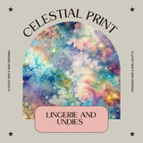 Celestial Lingerie Set (longline, standard, nursing and undies options available)