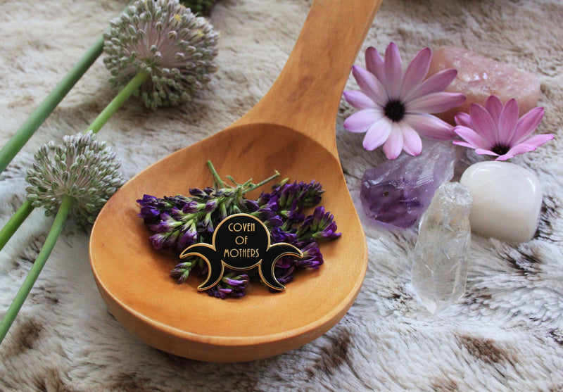 Signature Coven of Mothers Pin - Coven of Mothers Collection  - Triple Goddess