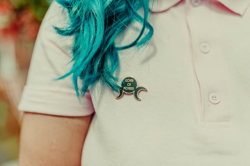 Signature Coven of Mothers Pin - Coven of Mothers Collection  - Triple Goddess